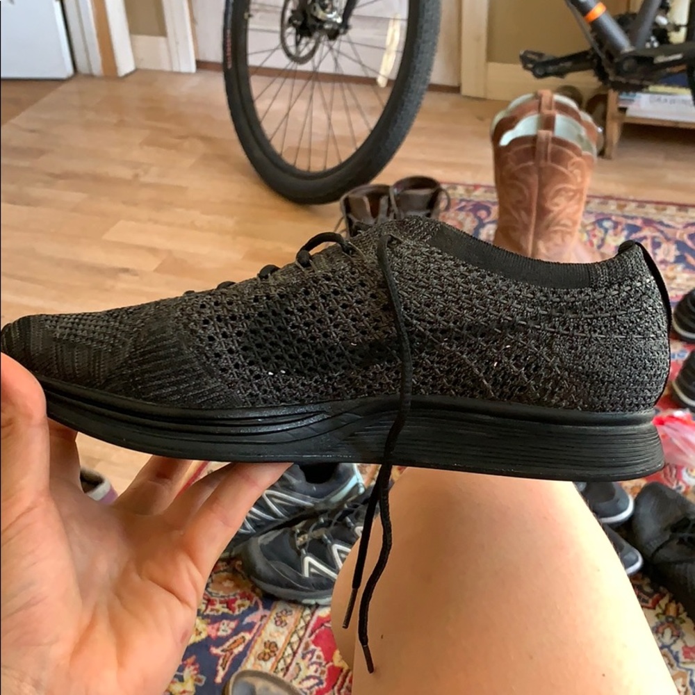 Nike flyknits. Taken on one run only.